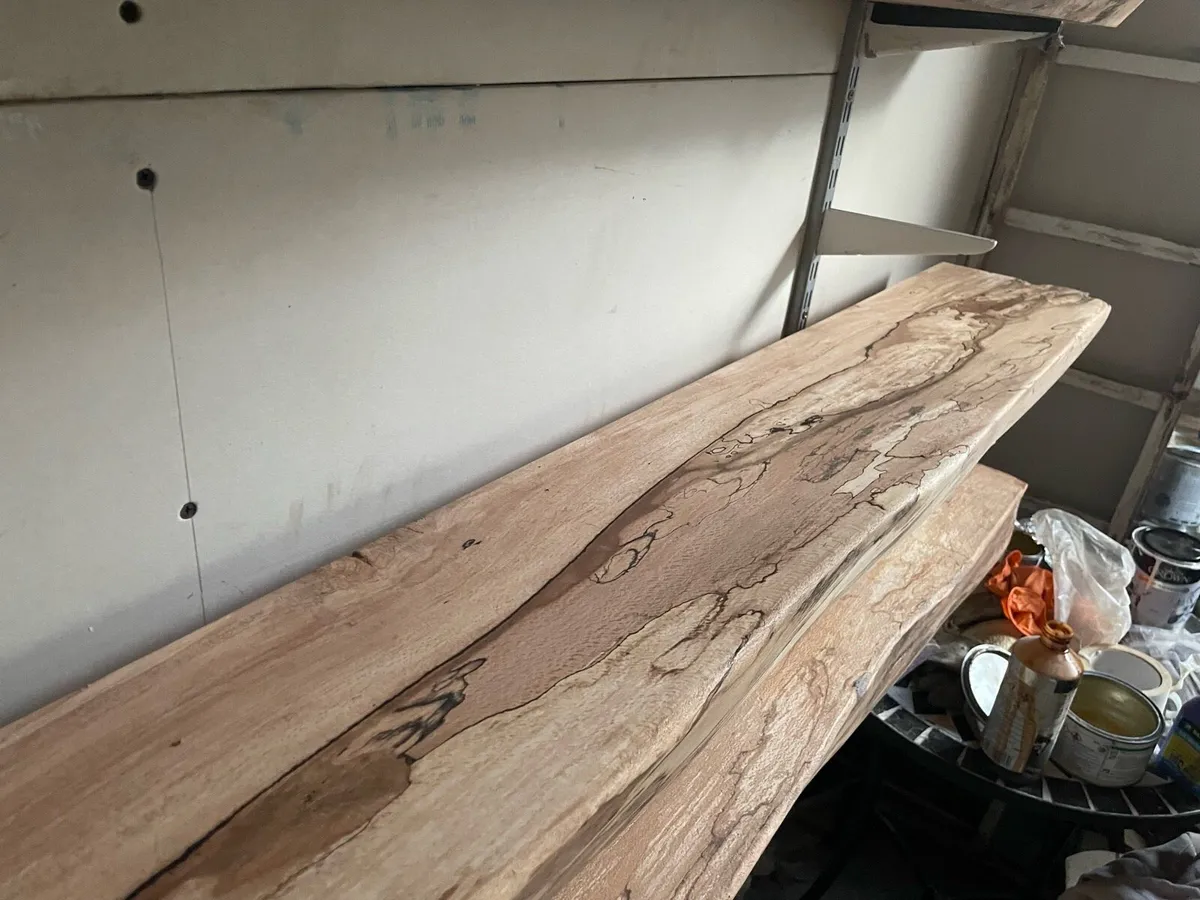 Spalted Beech Timber Mantels - Image 2