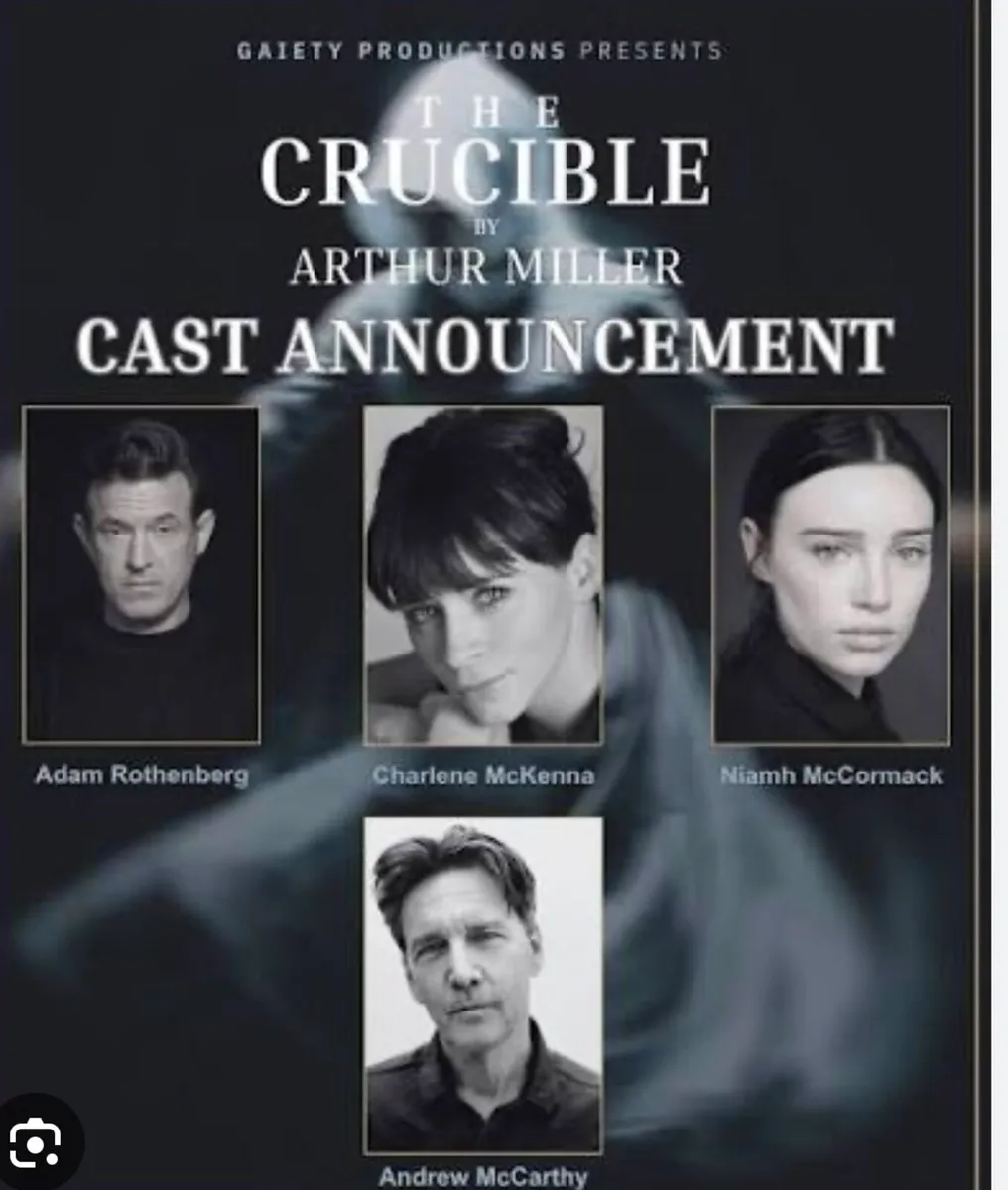 2 tickets for The Crucible