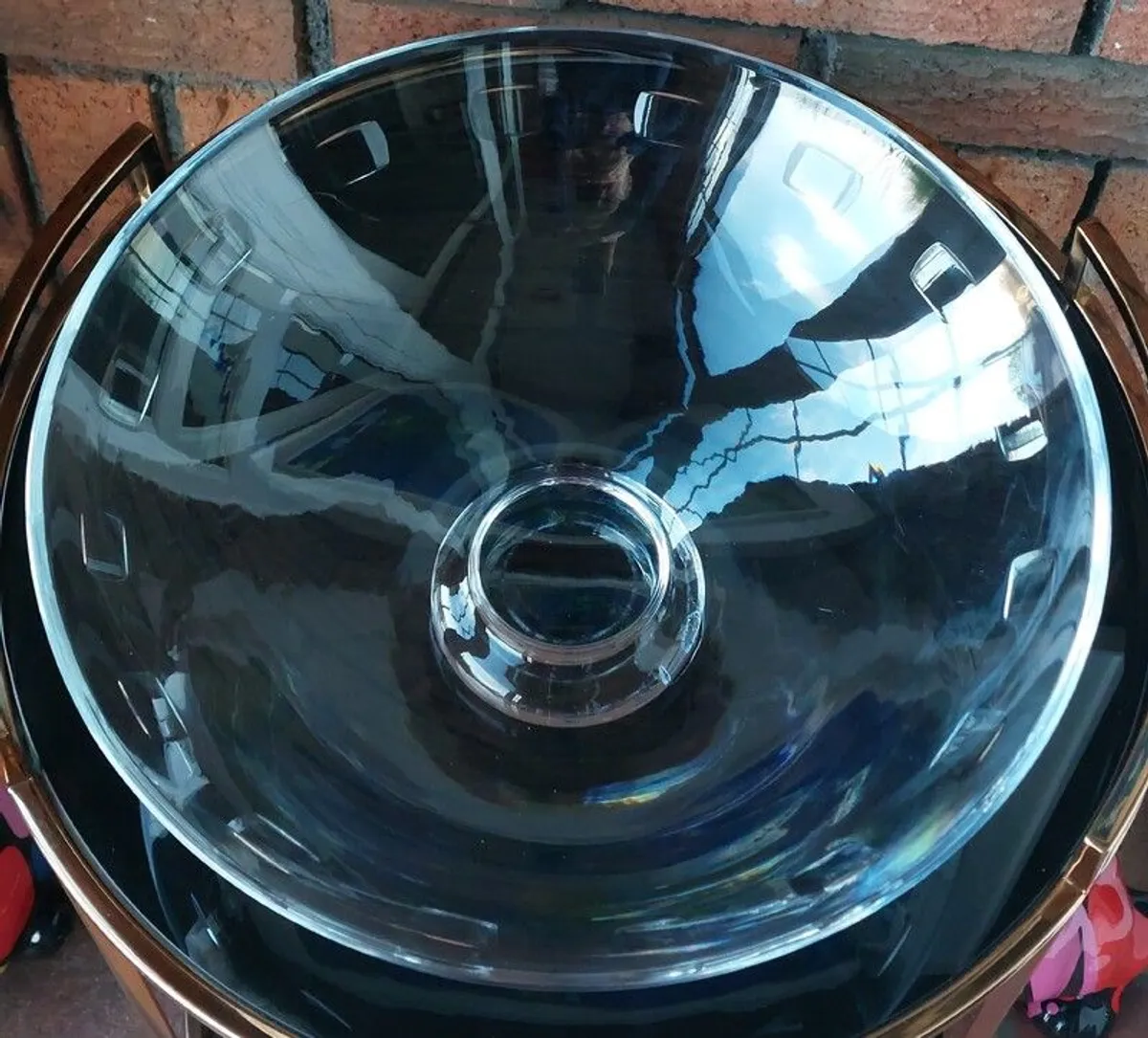 Waterford Crystal JOHN ROCHA "GEO" Oden Pedestal Bowl - Image 1