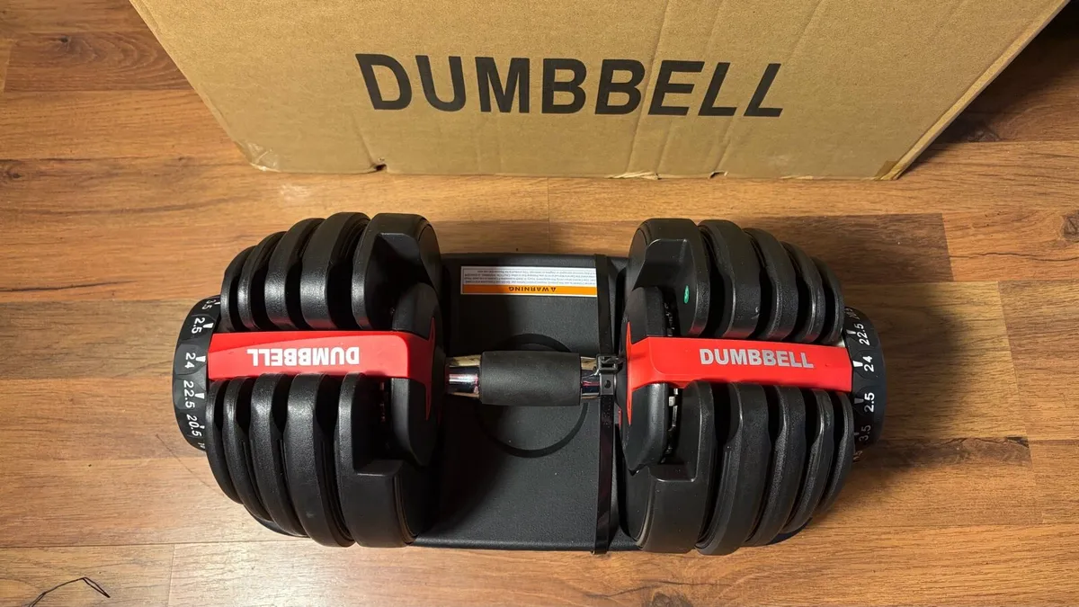 Dumbbells adjustable 25 kg - Image 3