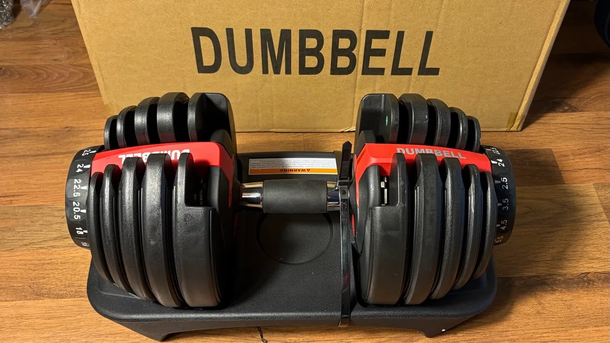 Dumbbells adjustable 25 kg - Image 4