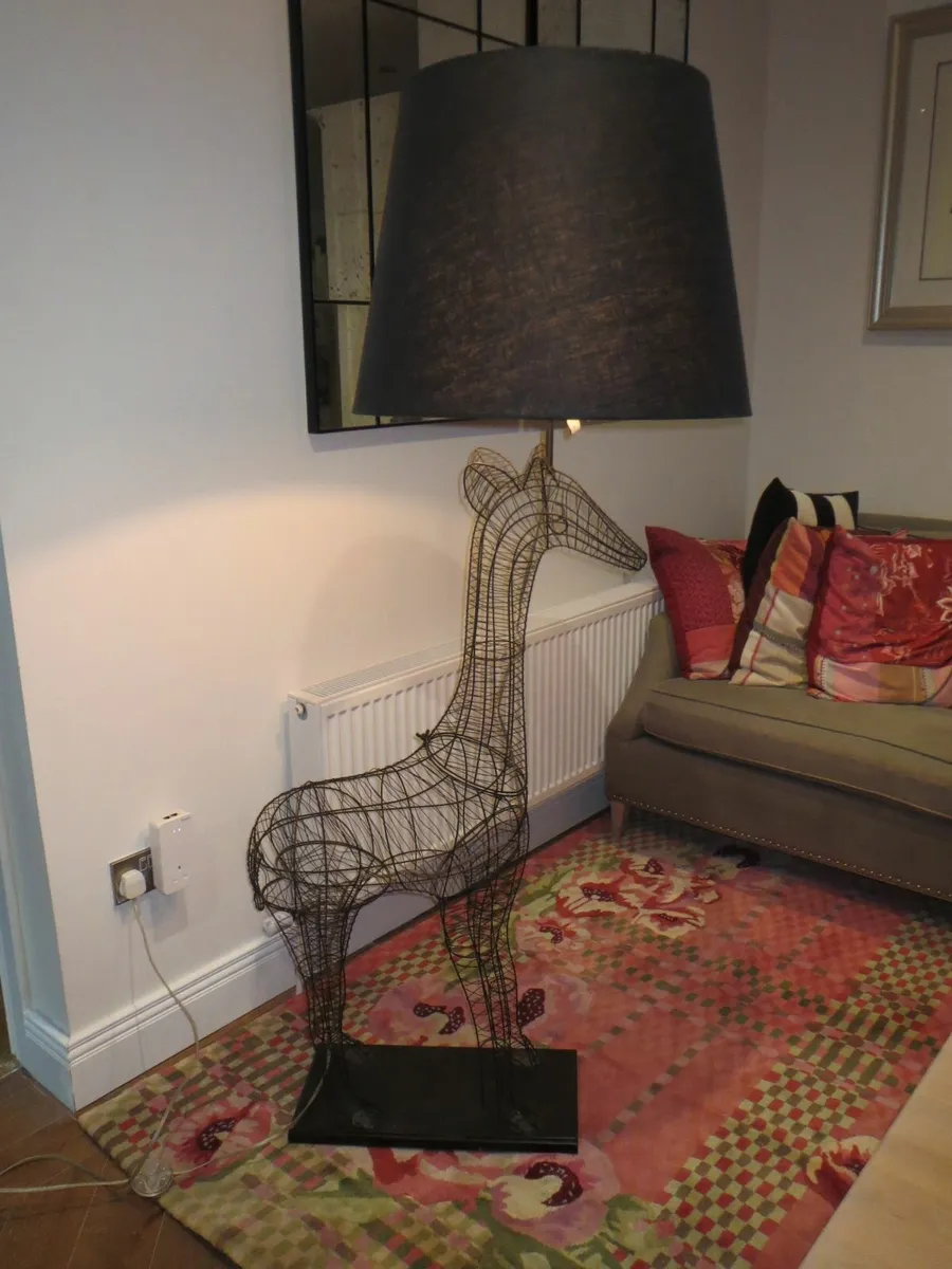 Giraffe Floor Lamp Pottery Barn - Image 1