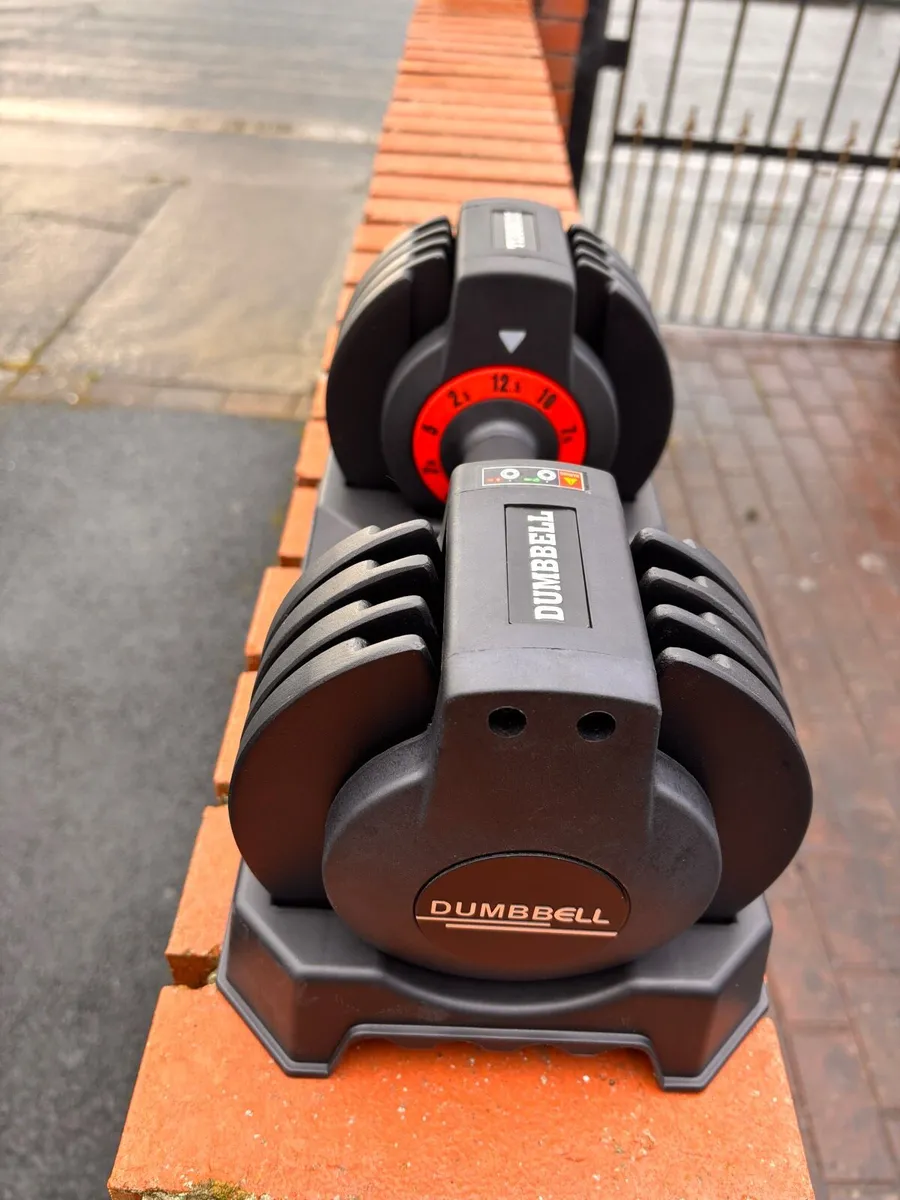 Dumbbells adjustable 12.5 kg/25 kg new in - Image 4