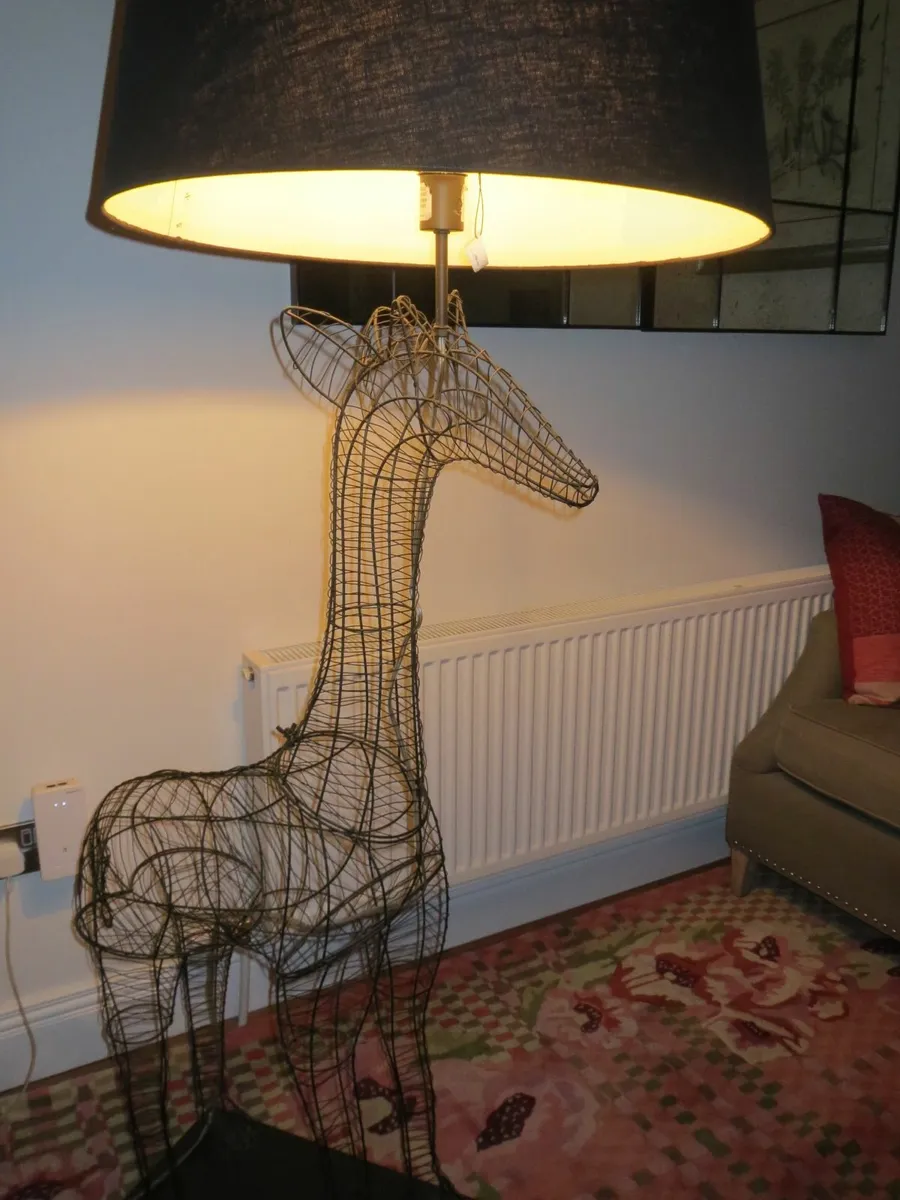 Giraffe Floor Lamp Pottery Barn - Image 3