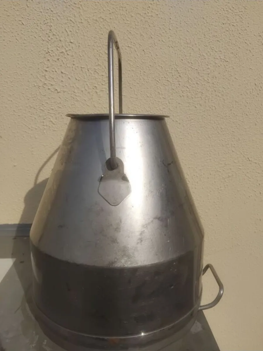 Stainless steel milk bucket - Image 2