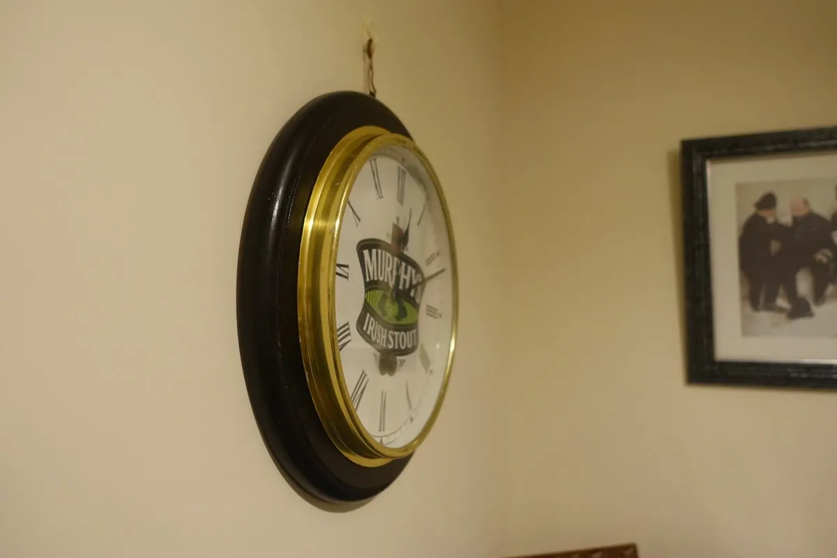 MURPHY'S IRISH STOUT Wall Clock - Image 2
