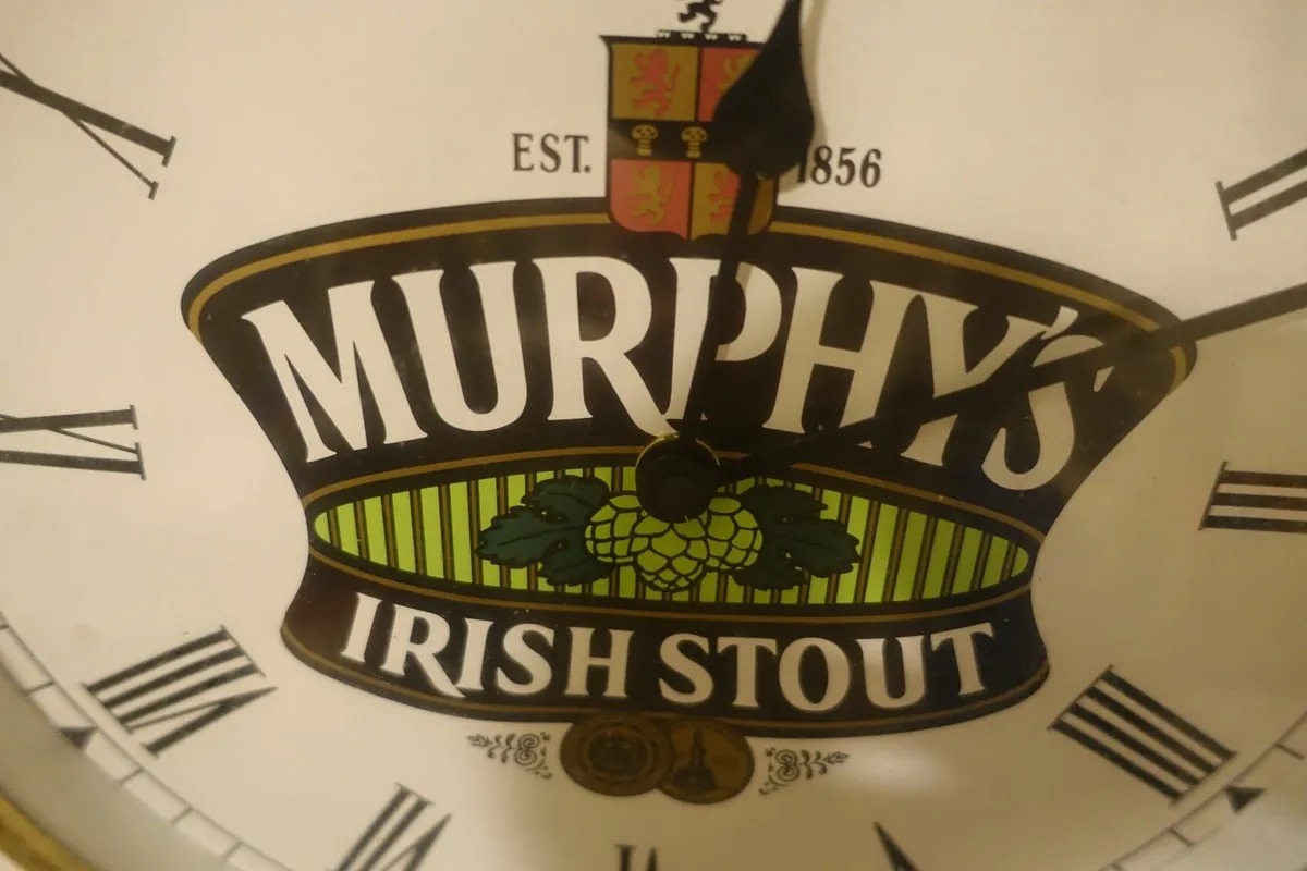 MURPHY'S IRISH STOUT Wall Clock - Image 3