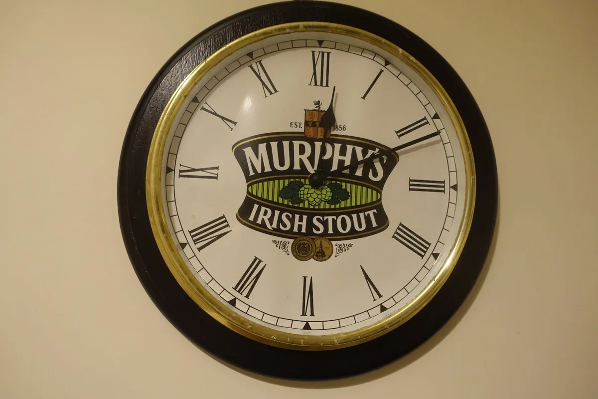 MURPHY'S IRISH STOUT Wall Clock - Image 4