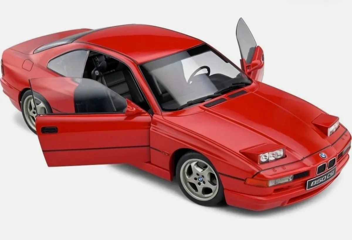 BMW 850csi (e31) 1990 - Brilliant Red - 1/18 - NEW - Image 3