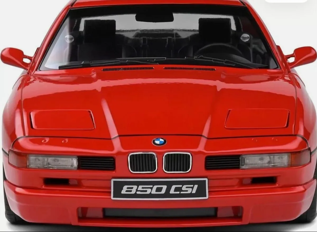 BMW 850csi (e31) 1990 - Brilliant Red - 1/18 - NEW - Image 2