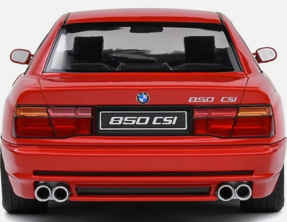 BMW 850csi (e31) 1990 - Brilliant Red - 1/18 - NEW - Image 1