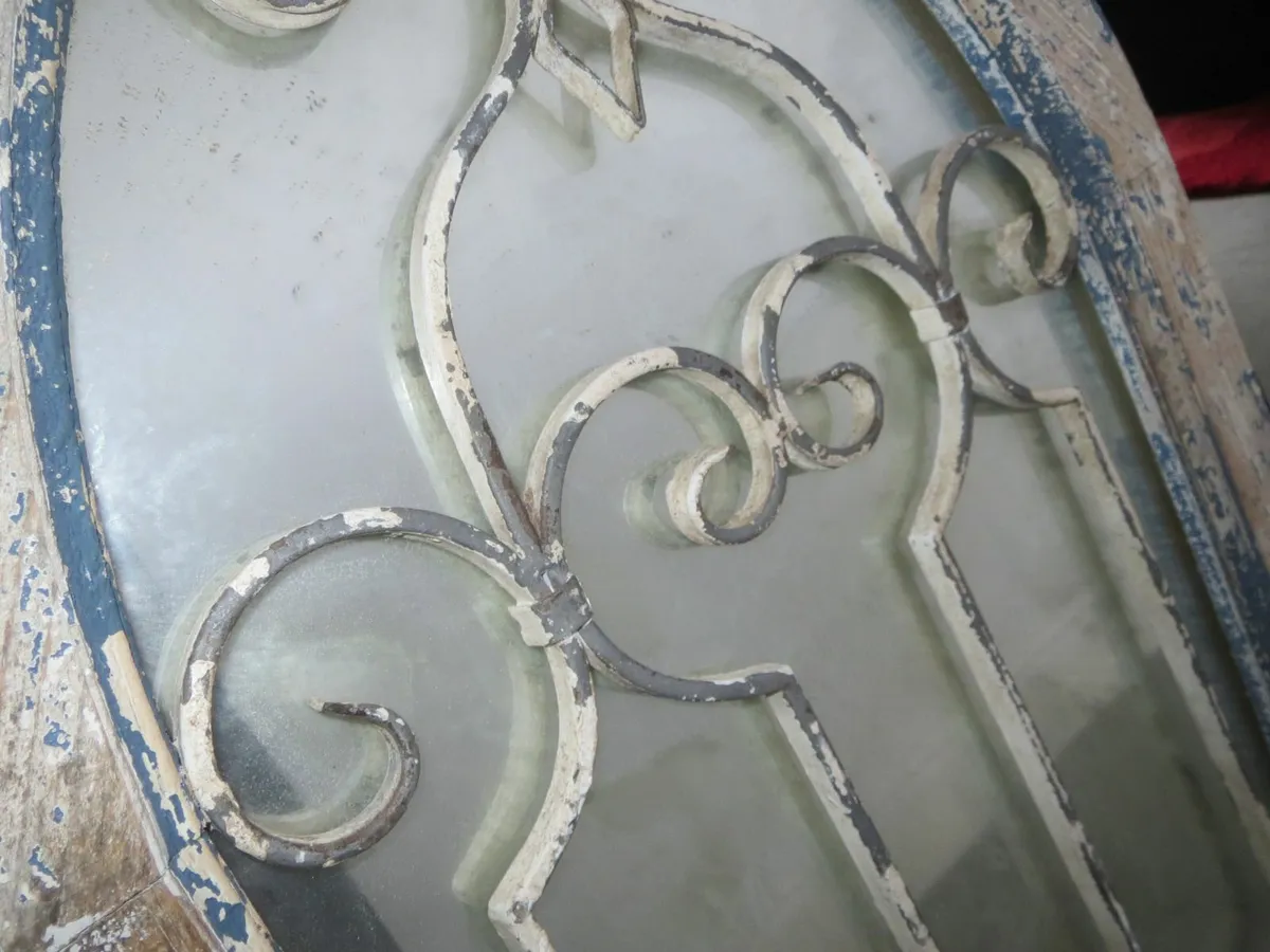 Rustic circular mirror - Image 4