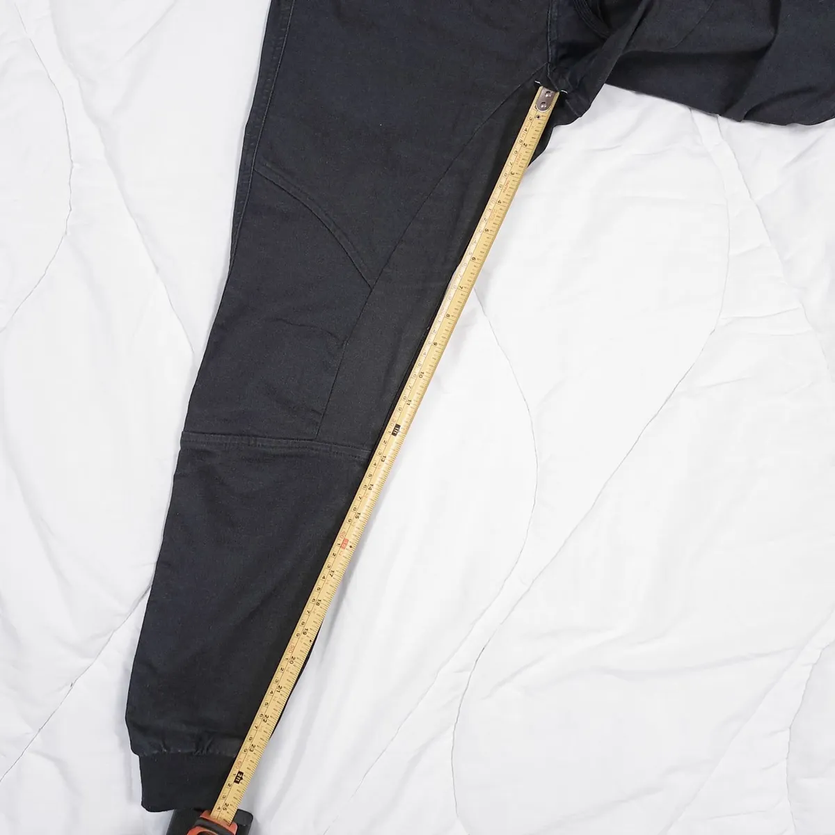 Replay Black Slim Fit Drawstring Jeans 6-8UK - Image 4