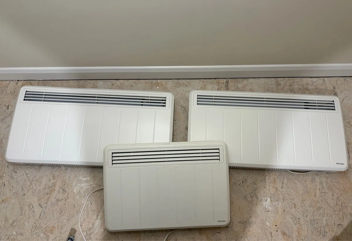 3no. Dimplex Panel Heaters For Sale - Image 1