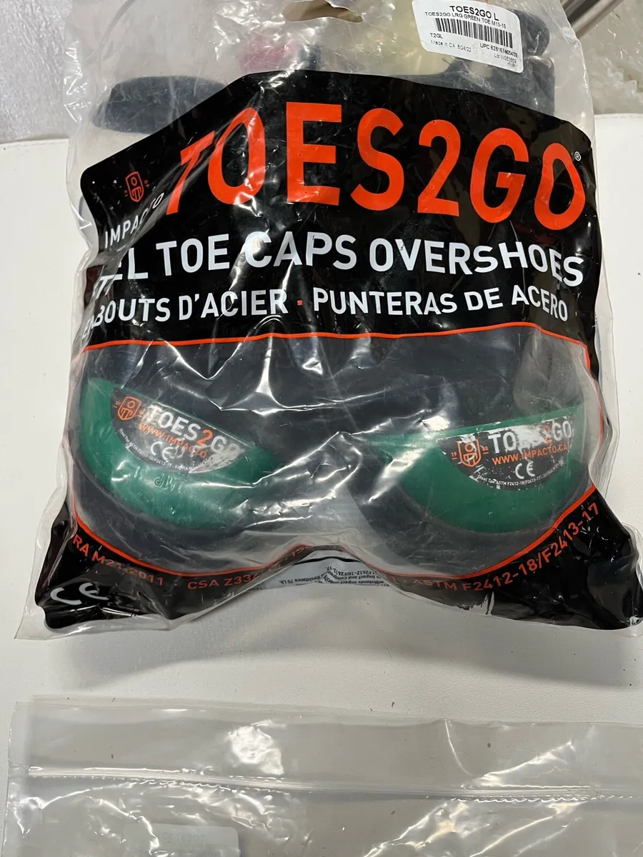 Safety slip on steel toe caps - Image 4