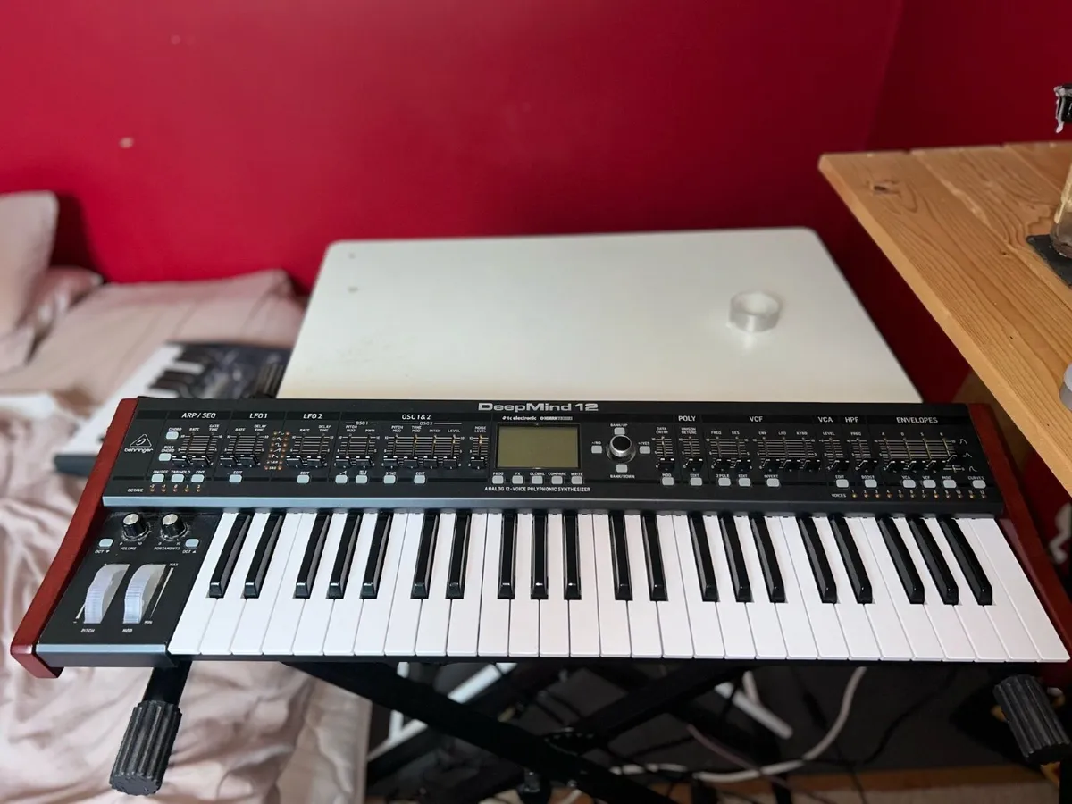 Behringer Deepmind 12 Synthesiser + bag - Image 1