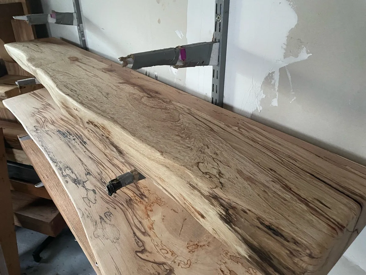 Spalted Beech Timber Mantels - Image 1