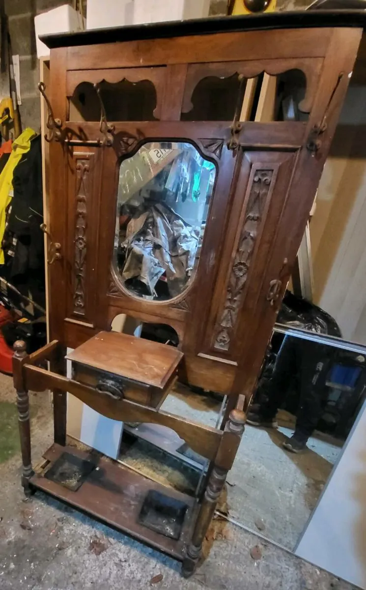 Old style hat and umbrella stand - Image 1