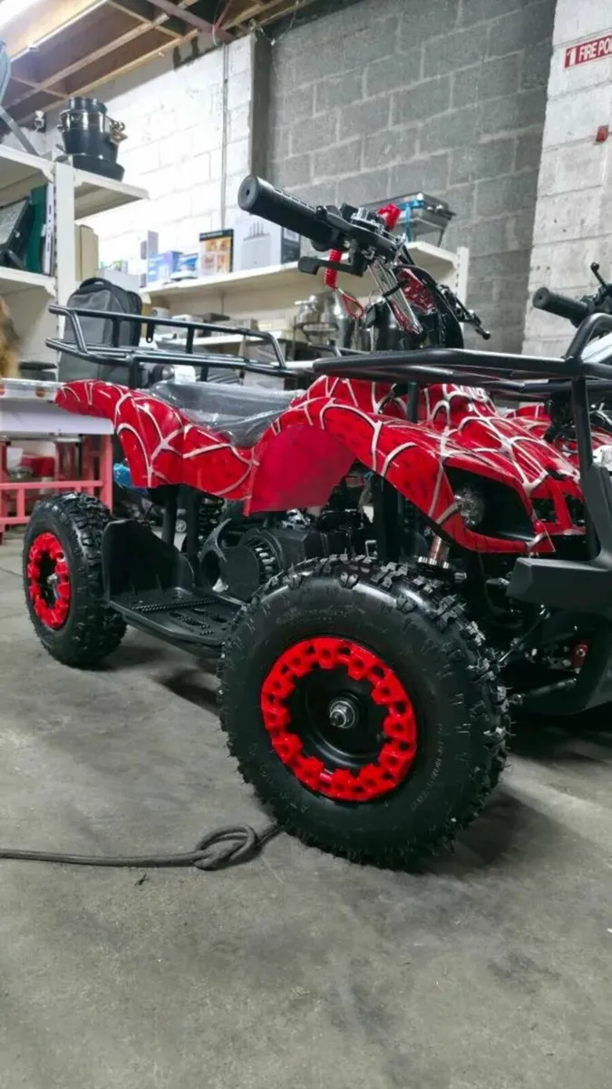 49cc Kids Quad Bike Electric & Pull Start - Image 4