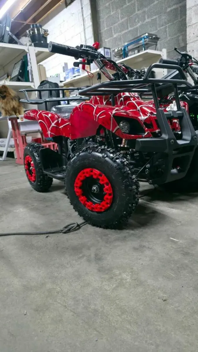 49cc Kids Quad Bike Electric & Pull Start - Image 3
