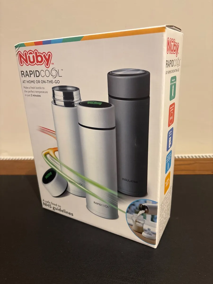 Nuby rapid cool bottles - Image 1