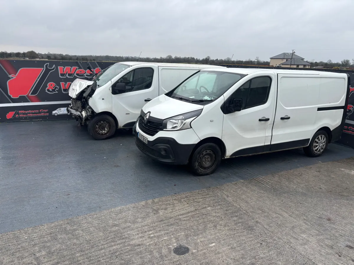 2017 Renault traffic 1.6 diesel for dismantling
