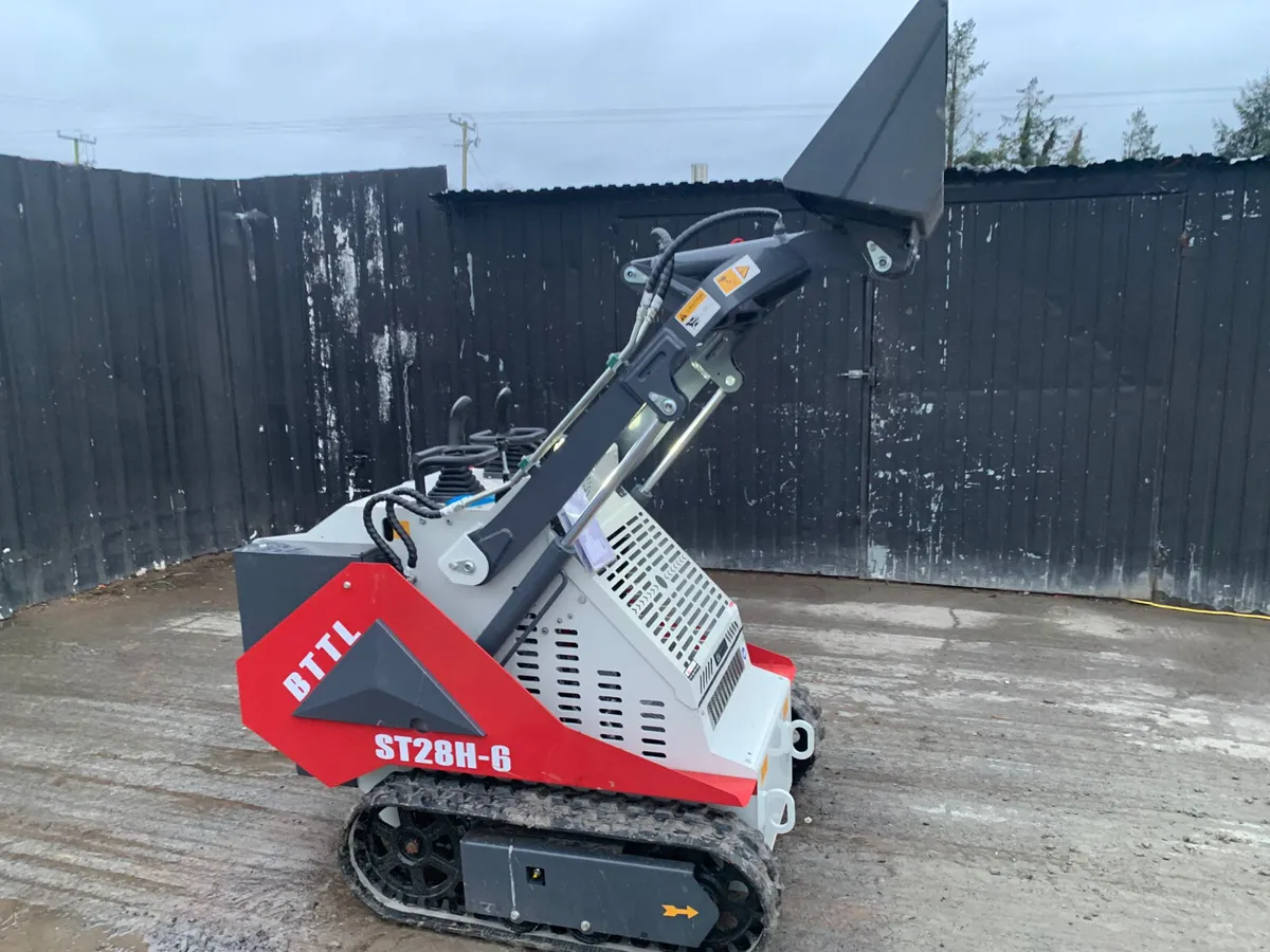 BTTL ST28H-6 Pedestrian Skid Steer - Image 2