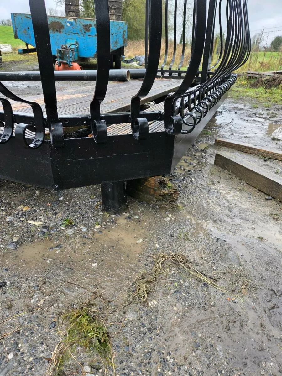Wrought Iron Balcony with posts - Image 4