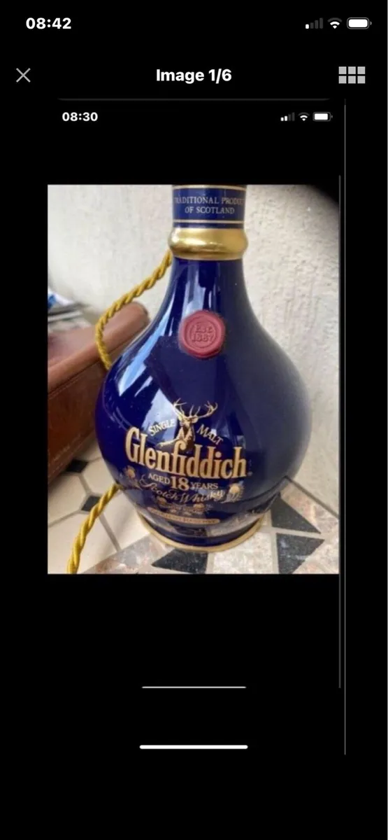 Glenfiddich Ancient Reserve Decanter Lamp - Image 1