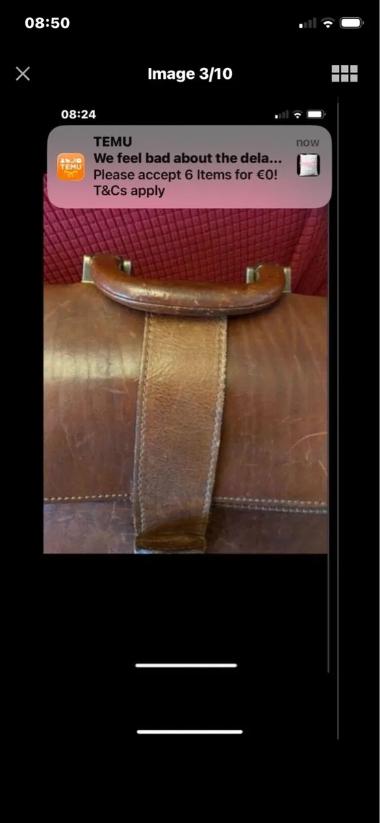 ‘The Trend’ Leather Briefcase/ Laptop Bag - Image 3