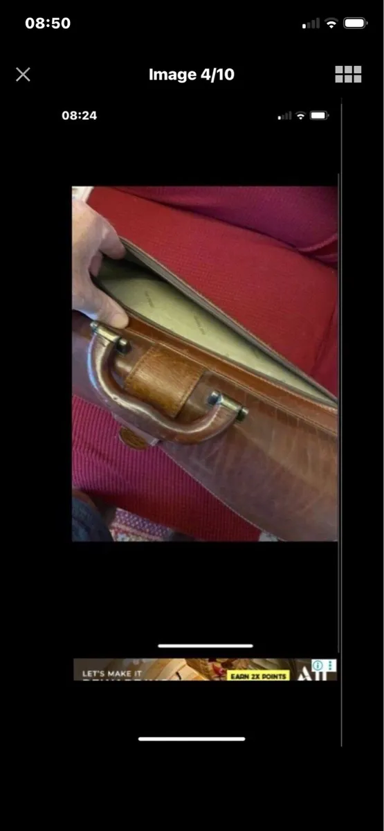 ‘The Trend’ Leather Briefcase/ Laptop Bag - Image 4