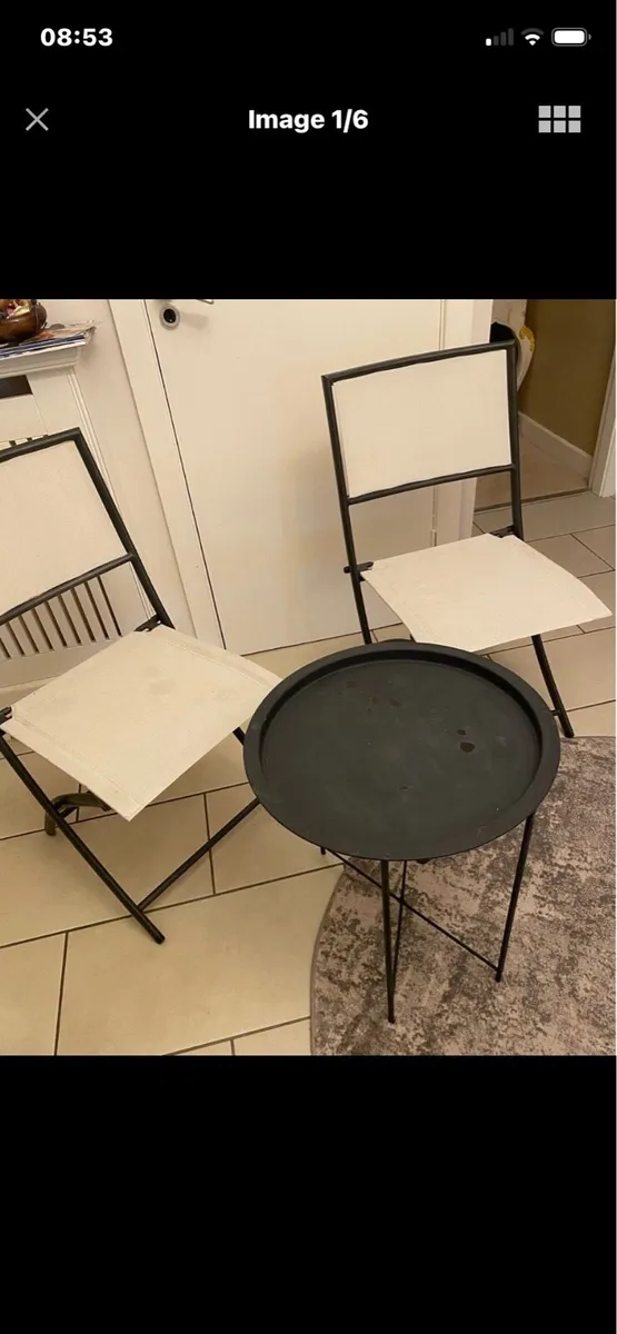 Garden/ Balcony Table & Chairs - Image 1