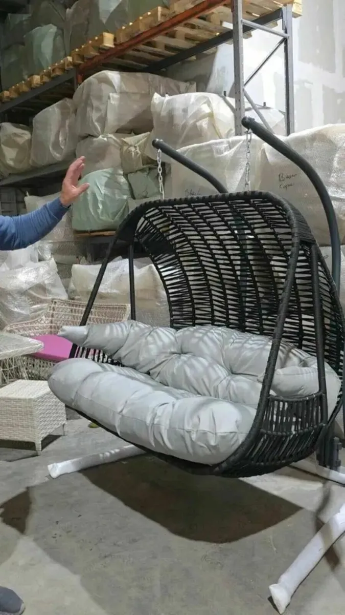 Double Egg Swing Chair - Image 1