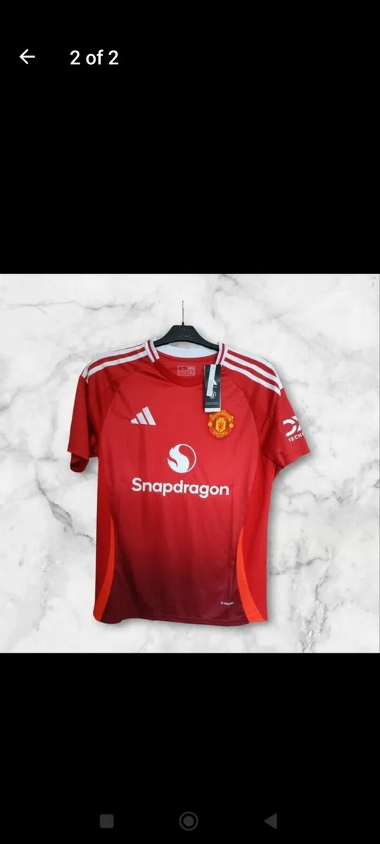 MAN UTD ( B. FERNANDES 8 ) JERSEY , SIZE : L - Image 2