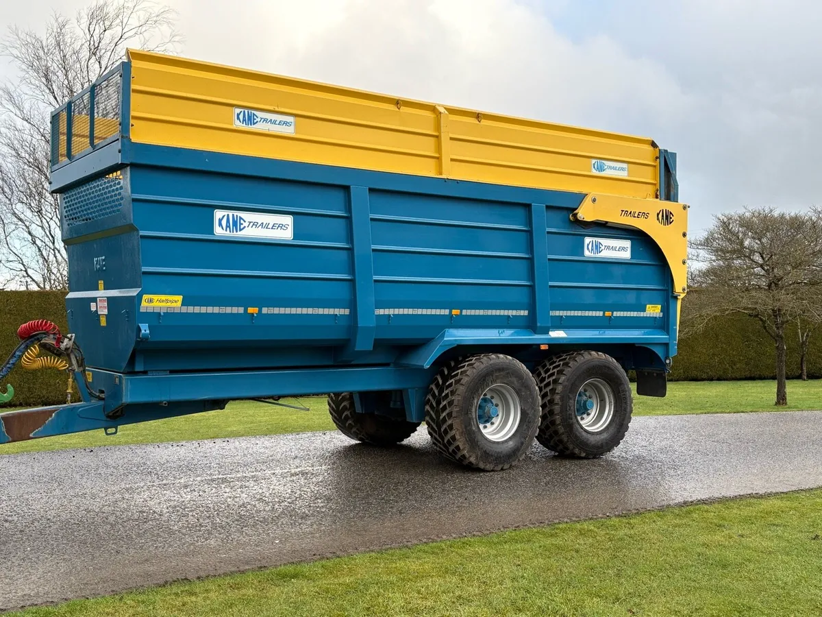 22ft Kane Halfpipe Silage Trailer - Image 3