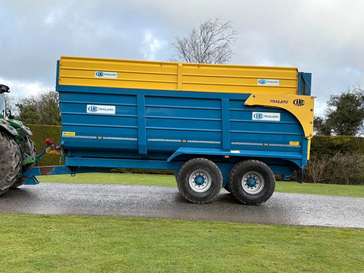 22ft Kane Halfpipe Silage Trailer - Image 2