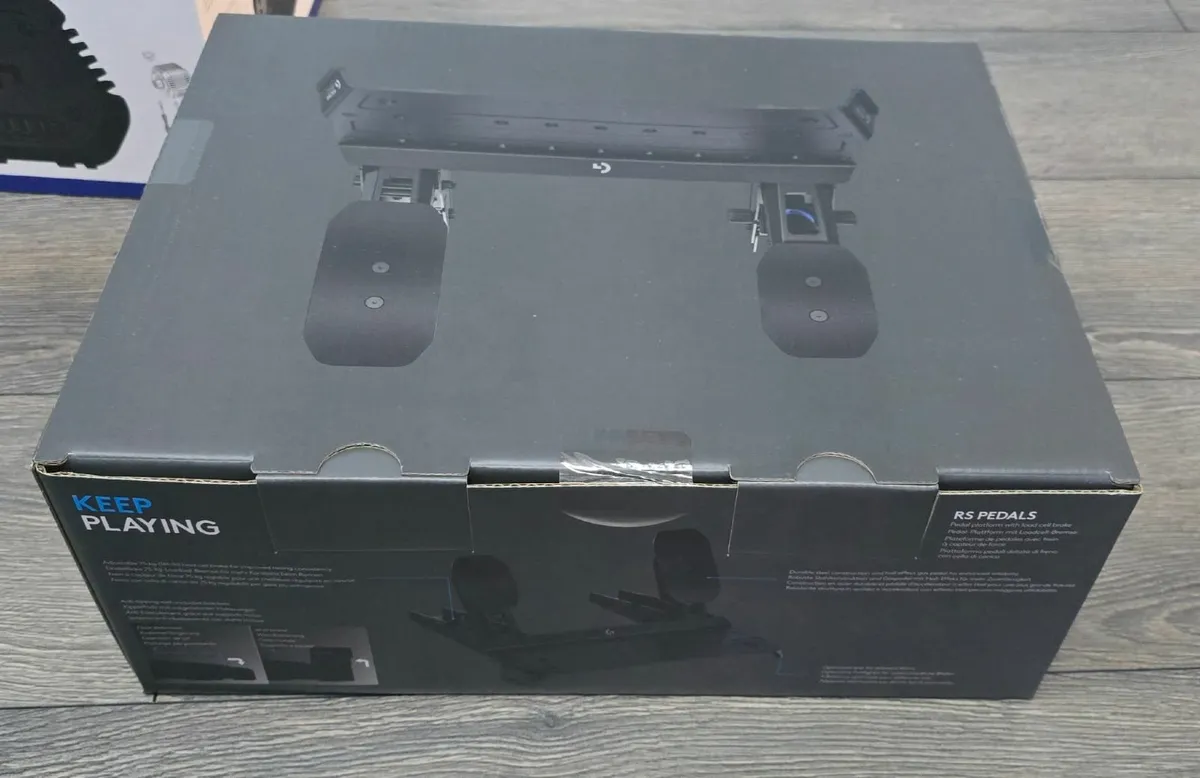 Logitech RS50 full racing setup new in boxes - Image 3