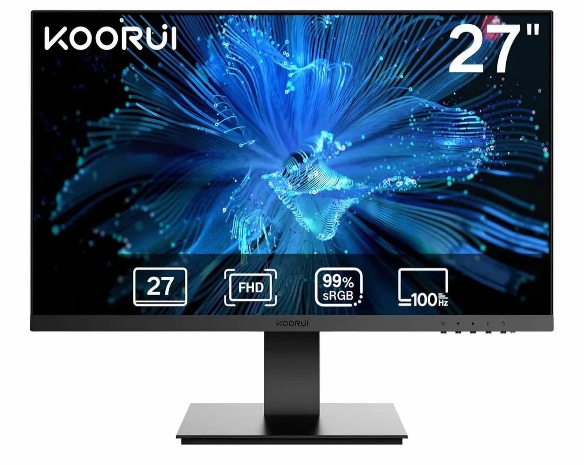 KOORUI 27 Inch FHD Gaming Monitor, 1080P, 100Hz, H - Image 2