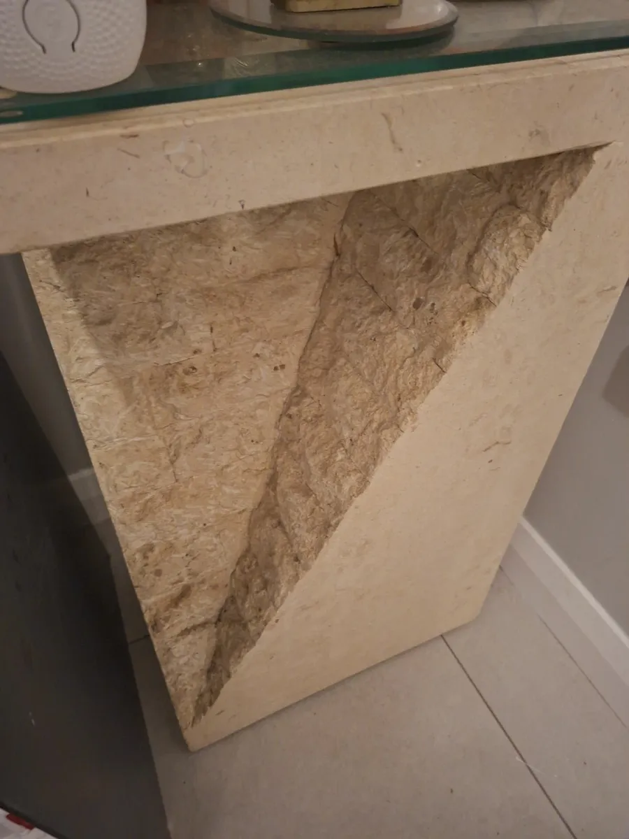 Stone tables x 2 - Image 3