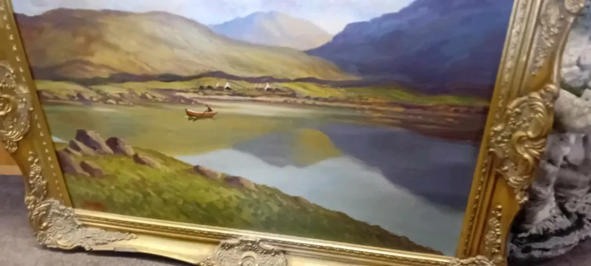 Large Original "Galway " Oil On Canvas - Image 2