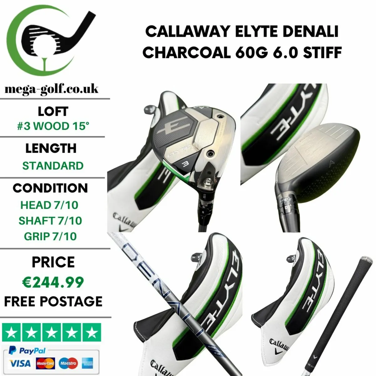 Callaway Elyte #3 Wood 15° / Stiff - Image 1