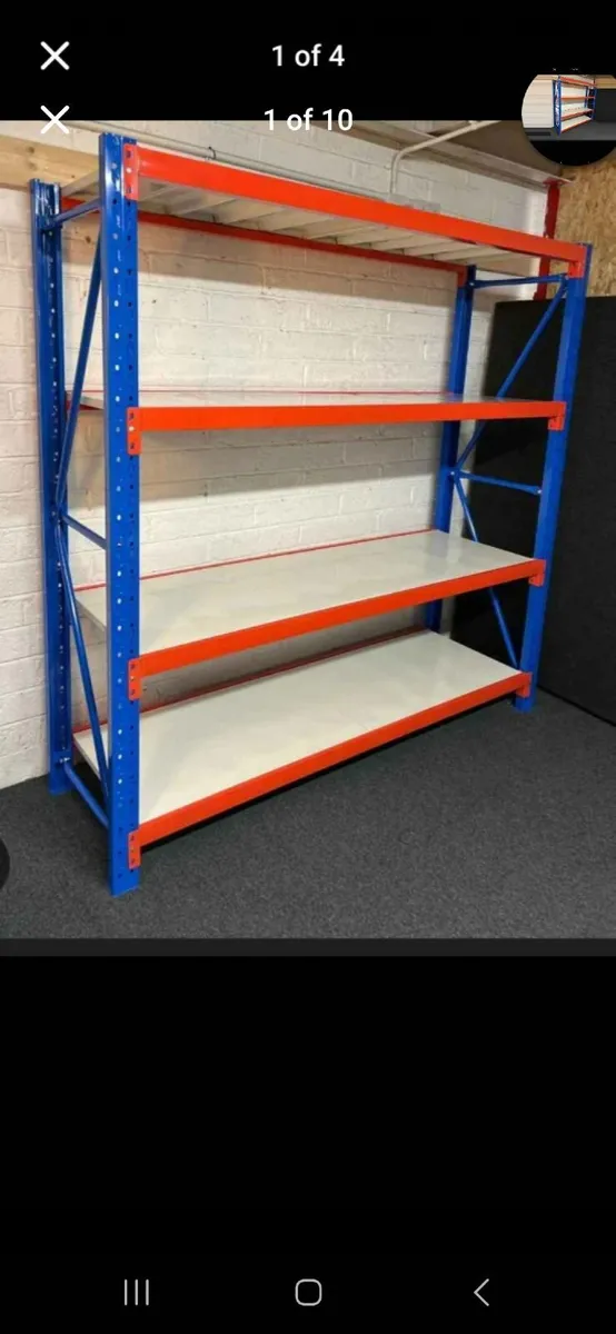 Shelving shelves garage unit factory - Image 4