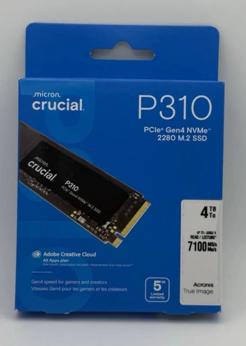 Crucial P310 Gen4 4TB ssd