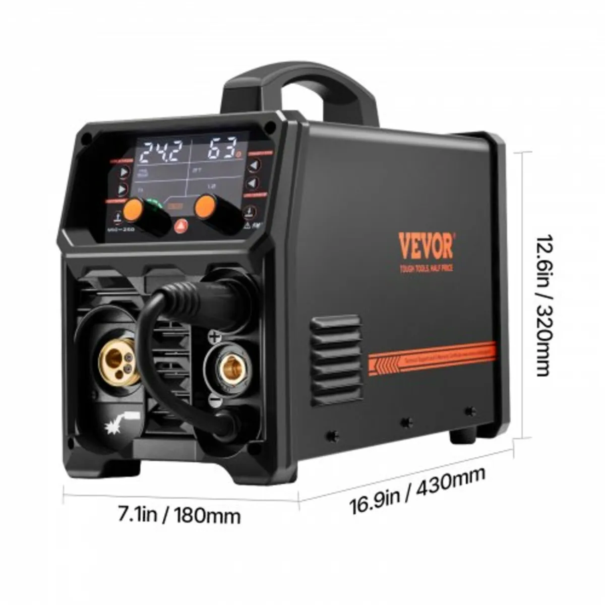 Pro MIG Welder, 250Amp Pluse Mig Welding Machine, - Image 3