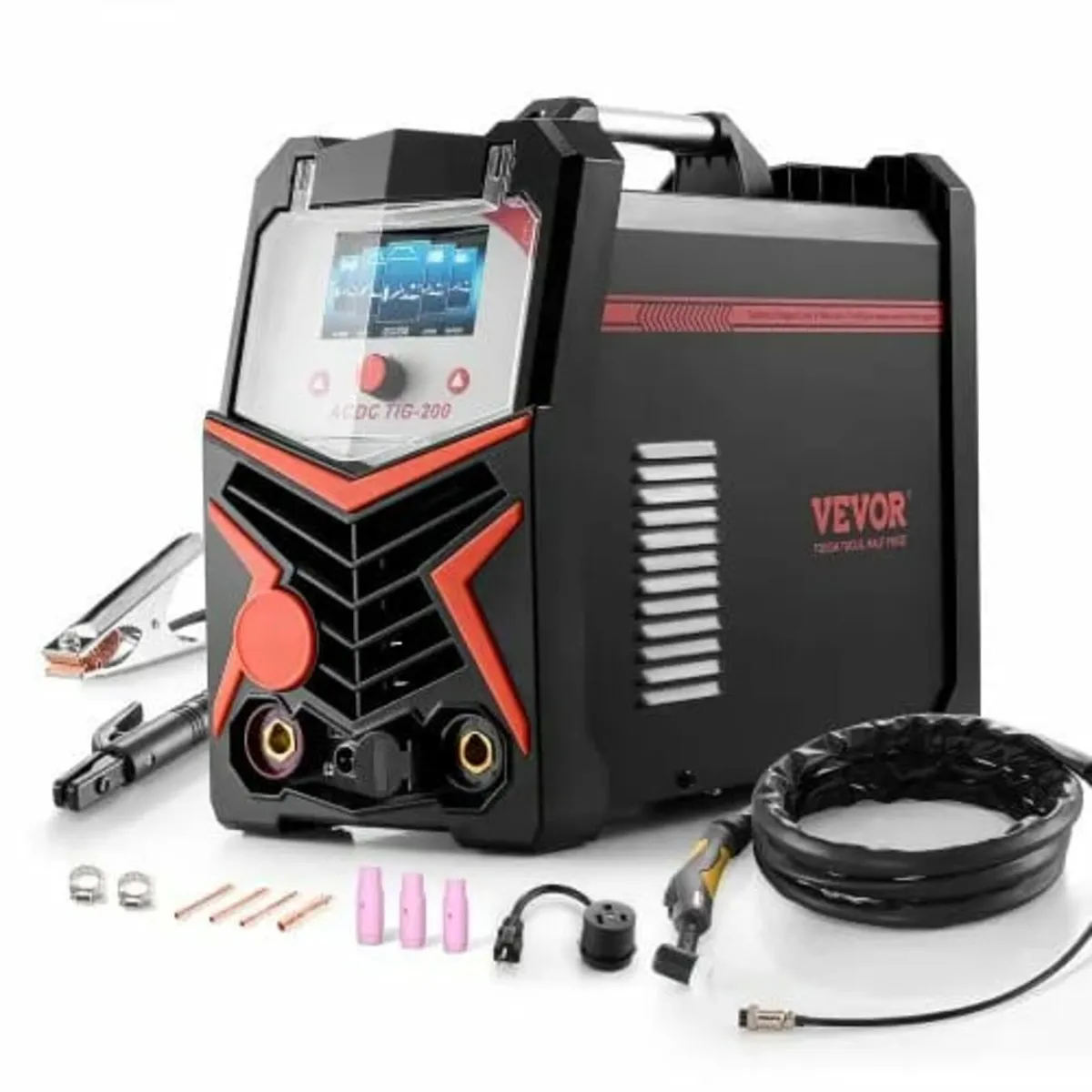 TIG Welder, 200A 6-In-1 Aluminum Welding Machine ( - Image 1
