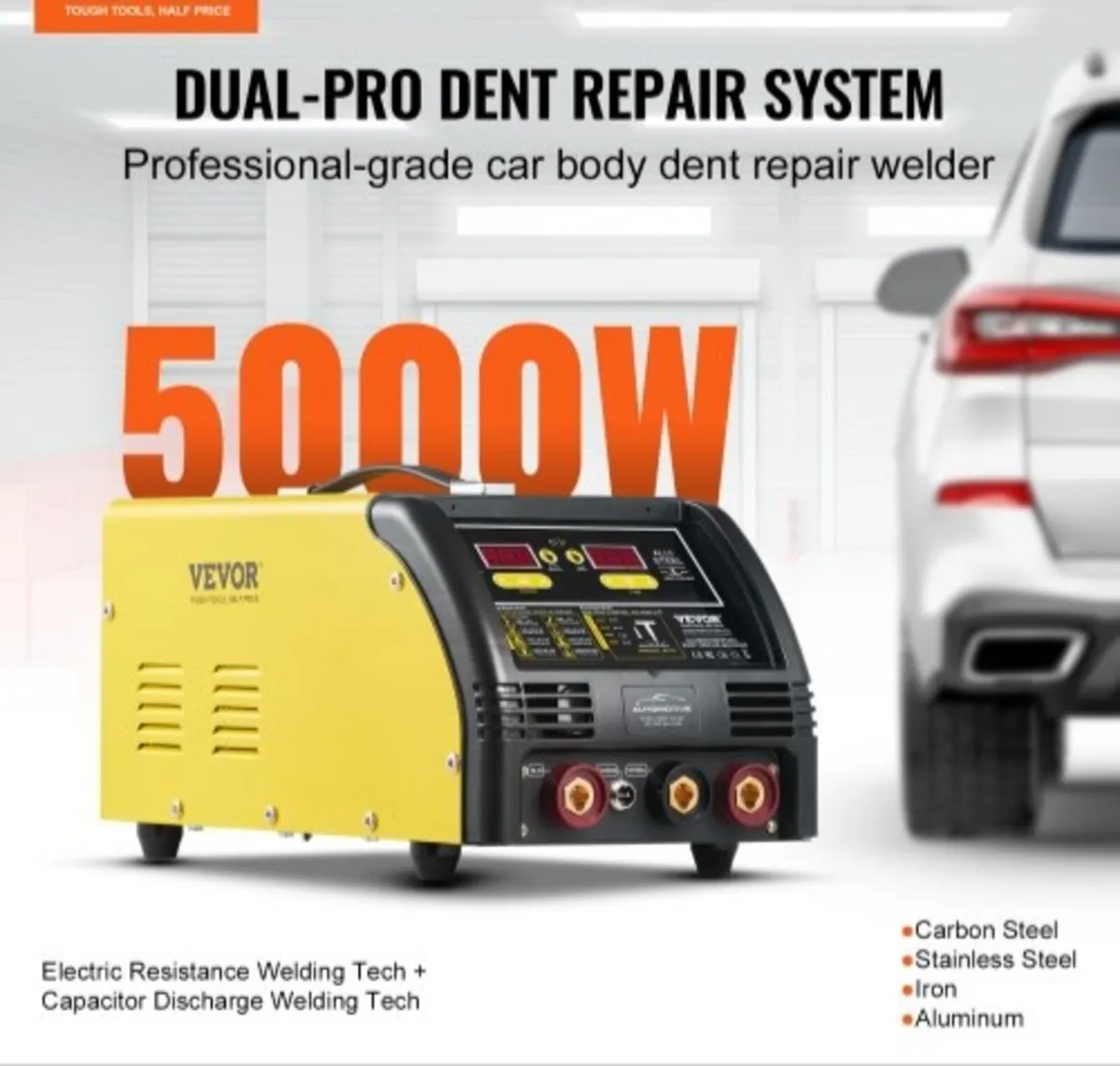 Dual Pro Stud Welder Deluxe AL/Fe Dent Repair Kit, - Image 2