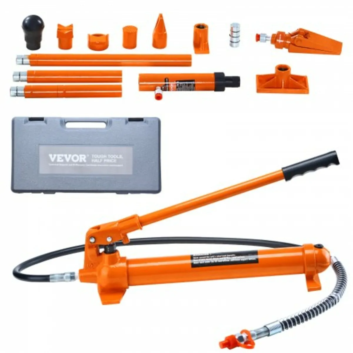 4 Ton Porta Power Kit, Portable Hydraulic Jack wit - Image 2