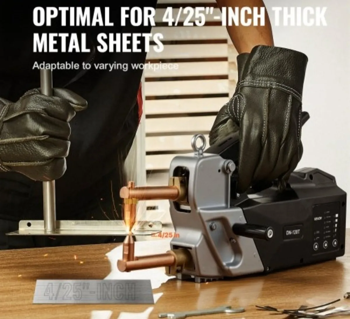 Portable Spot Welder, 4mm Thick Spot Welder Machin - Image 2