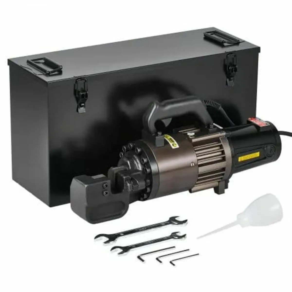 Electric Hydraulic Rebar Cutter, 2300W Portable Re - Image 1