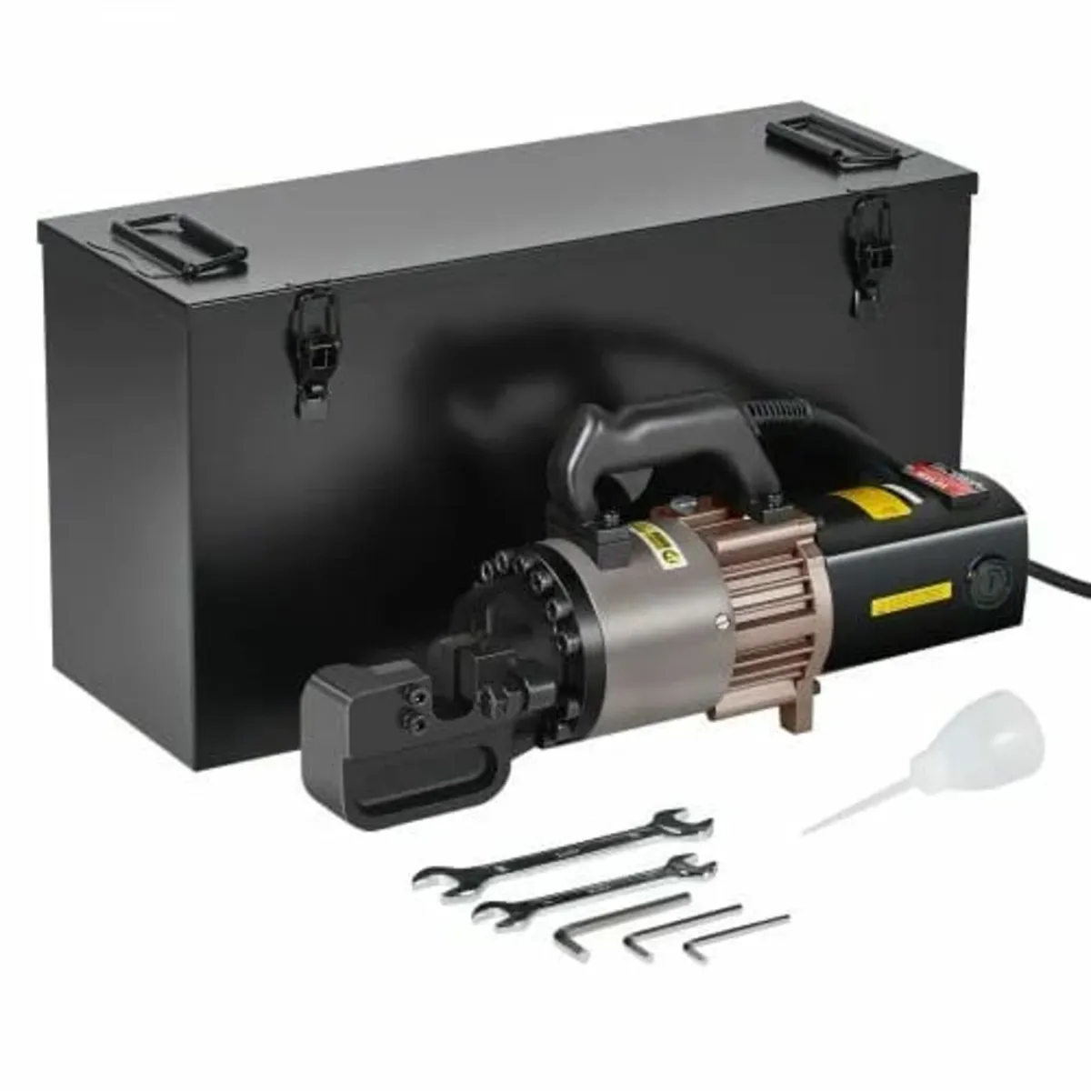 Electric Hydraulic Rebar Cutter, 2000W Portable Re - Image 1